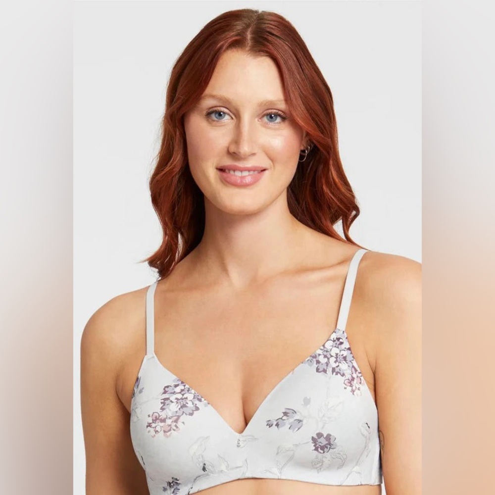 NWT Montelle Wire Free T-shirt Bra Tea Garden
